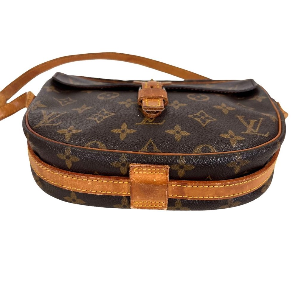 Authentic Louis Vuitton Crossbody Bag Jeunefille PM Monogram Used LV Handbag - Picture 5 of 16